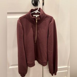 Z supply half zip sweatshirt size Small
